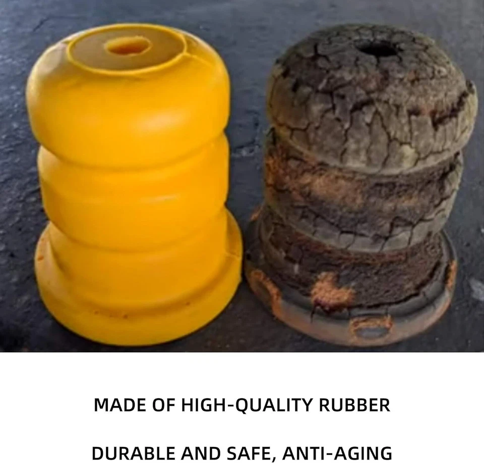 REAR FRAME LEAF SPRING BUMPER BUMP STOP For 99-06 SILVERADO 1500 HD 2* - Image 4 of 4