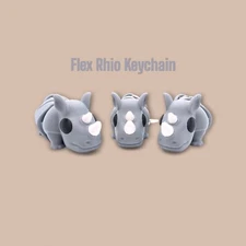 Flexi Rhio Keychain - Fidget Toy that can keep your keys