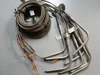 8 WATLO Thermocouples 90deg bend 