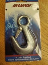 Seasense Stainless Universal 4" Marine Snap Hook 50063162 QTY 6