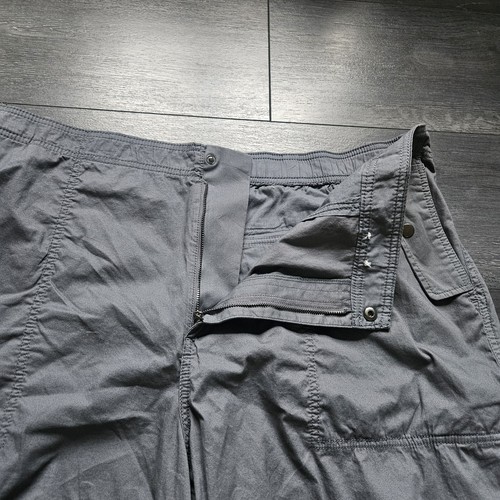 NWT Abercrombie Fitch Baggy Cargo Pants Womens XL Long Gray Streetwear Loose - Picture 8 of 18