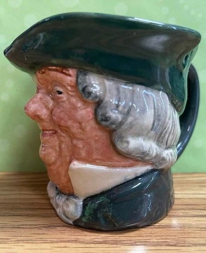 ROYAL DOULTON PARSON BROWN TOBY JUG MUG CREAMER MARK K ANTIQUE CIRCA 1928-1932 - Picture 3 of 8