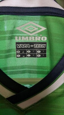 Maillot Extérieur Umbro Saint-Étienne 2000/2001 – Taille M – Navy – Édition Sega Dreamcast