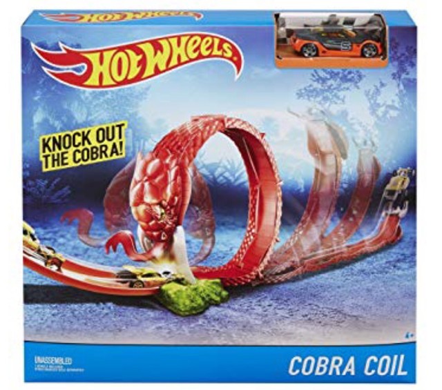 hot wheels cobra coil track set