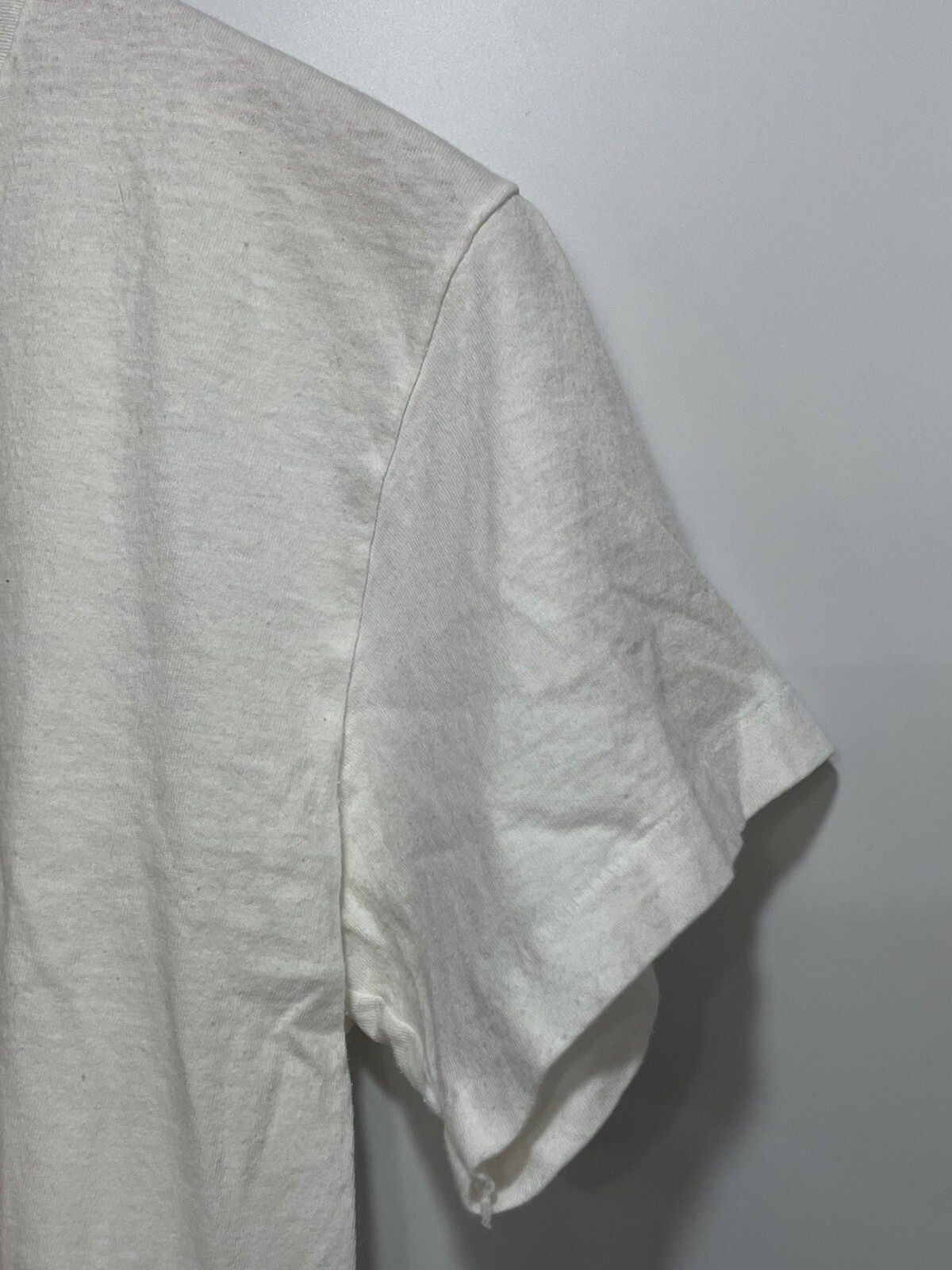 FILA Camicia Skid Row Youth Gone Wild White uomo taglia small vintage rosa lettere retrò