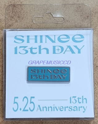 SHINee 13th Anniversary Special MD SM OFFICIAL GOODS BADGE NEW | eBay