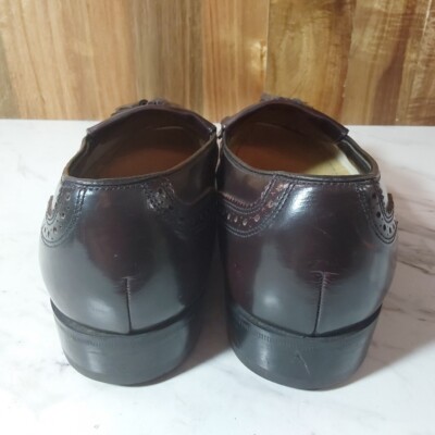 Florsheim Size 7.5 D Lexington Tassel Loafer Burgundy  display picture 3
