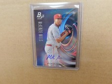MCKENZIE MILLS 2018 BOWMAN PLATINUM BLUE AUTO  TOP - 23  60/150