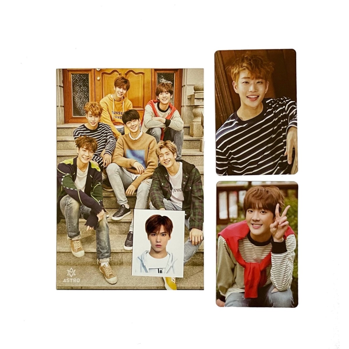 K-POP・アジア ASTRO Autumn story special album ASTRO Autumn Story (Red ver.) All Member Signed Album With MJ