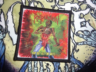Repulsion Patch Aufnaher Kutte  Grindcore X
