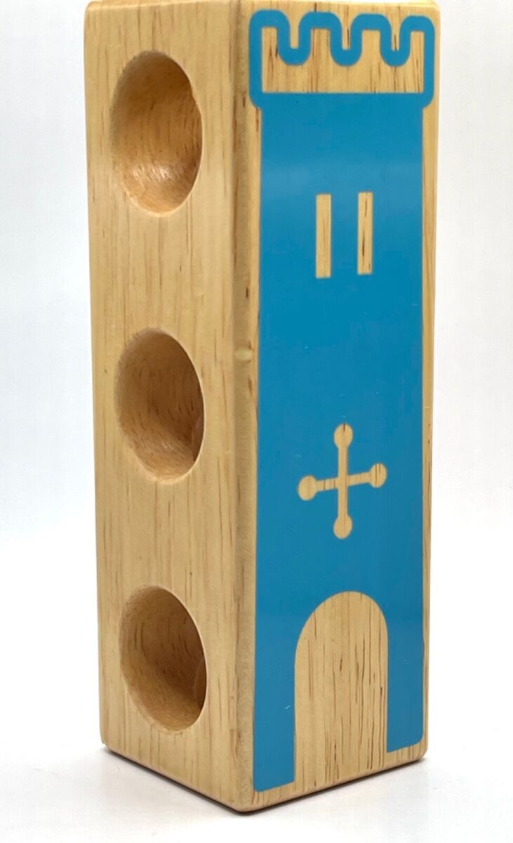 Smart Games | Premium Wood Blocks - Castle Logix