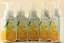 QTY 5 - Bath & Body Works KITCHEN LEMON Gentle Foaming Hand Soap 8.75oz