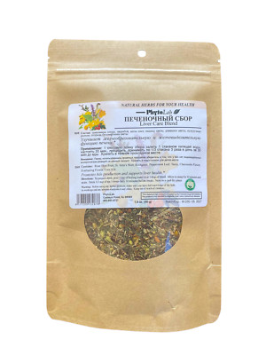 Liver Care Blend Natural Health Herbal Liver Tea, 50g (Печень сбор печеночный)
