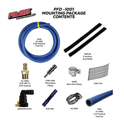 FASS - Powerstroke Filter Delete Kit - PFD1001