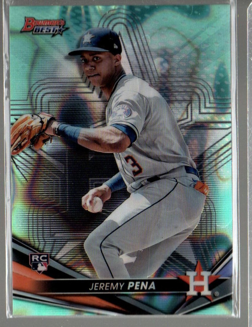 2022 Bowman's Best Aqua Lava Refractors #26 Jeremy Pena /199