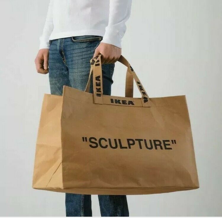 IKEA x Virgil Abloh MARKERAD Carrier Bag LARGE 79L - *New IKEA x Virgil Abloh MARKERAD Carrier Bag LARGE 79L - *New