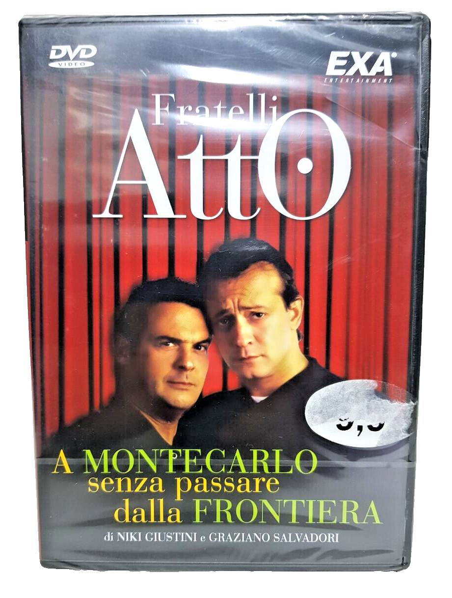 FRATELLI ATTO - A MONTECARLO SENZA PASSARE DALLA FRONTIERA - DVD NUOVO