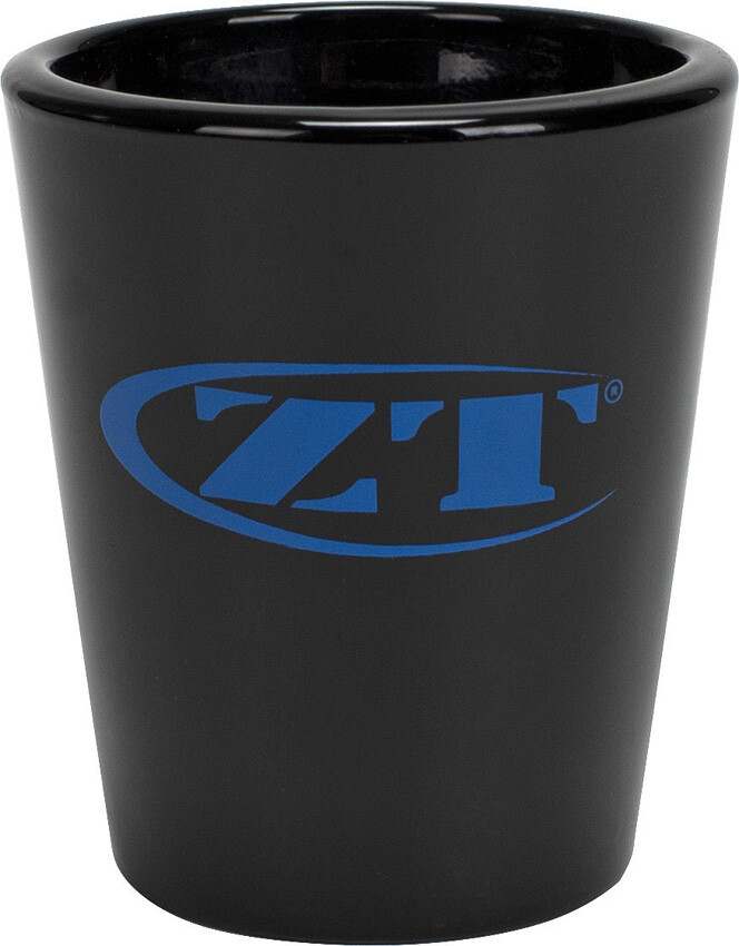 Zero Tolerance Black Shot Glass - 1.5 Oz Barware With ZT Logo