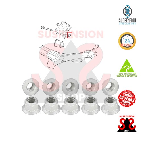 Wheel Nut X10 Suit AUDI A4 2.0 TDI A4 B8 Avant (8K5