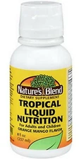 Nature's Blend LIQUID Multivitamin 8oz Orange Mango __