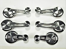 1961-1964 Chevrolet Impala Bel Air Interior Door Window And Vent Handle 6pc Set