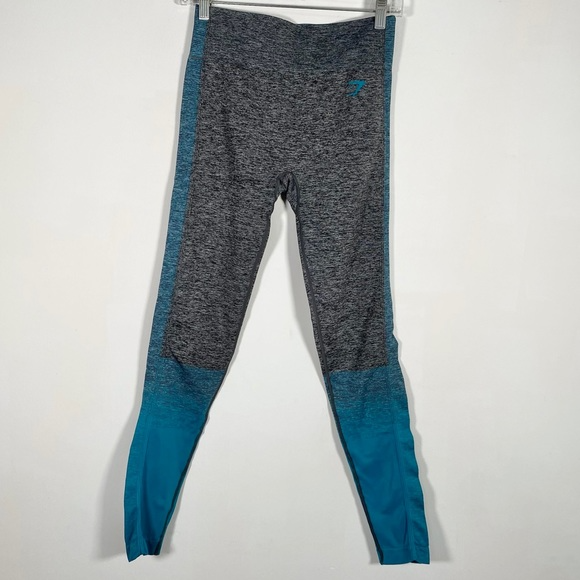 Gymshark Women's Size Use Measurements Teal Ombre Amplify Leggings