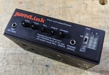 JUICEDLINK DT414 XLR Adapter/Preamp Pro Audio for DSLR Camera Microphone