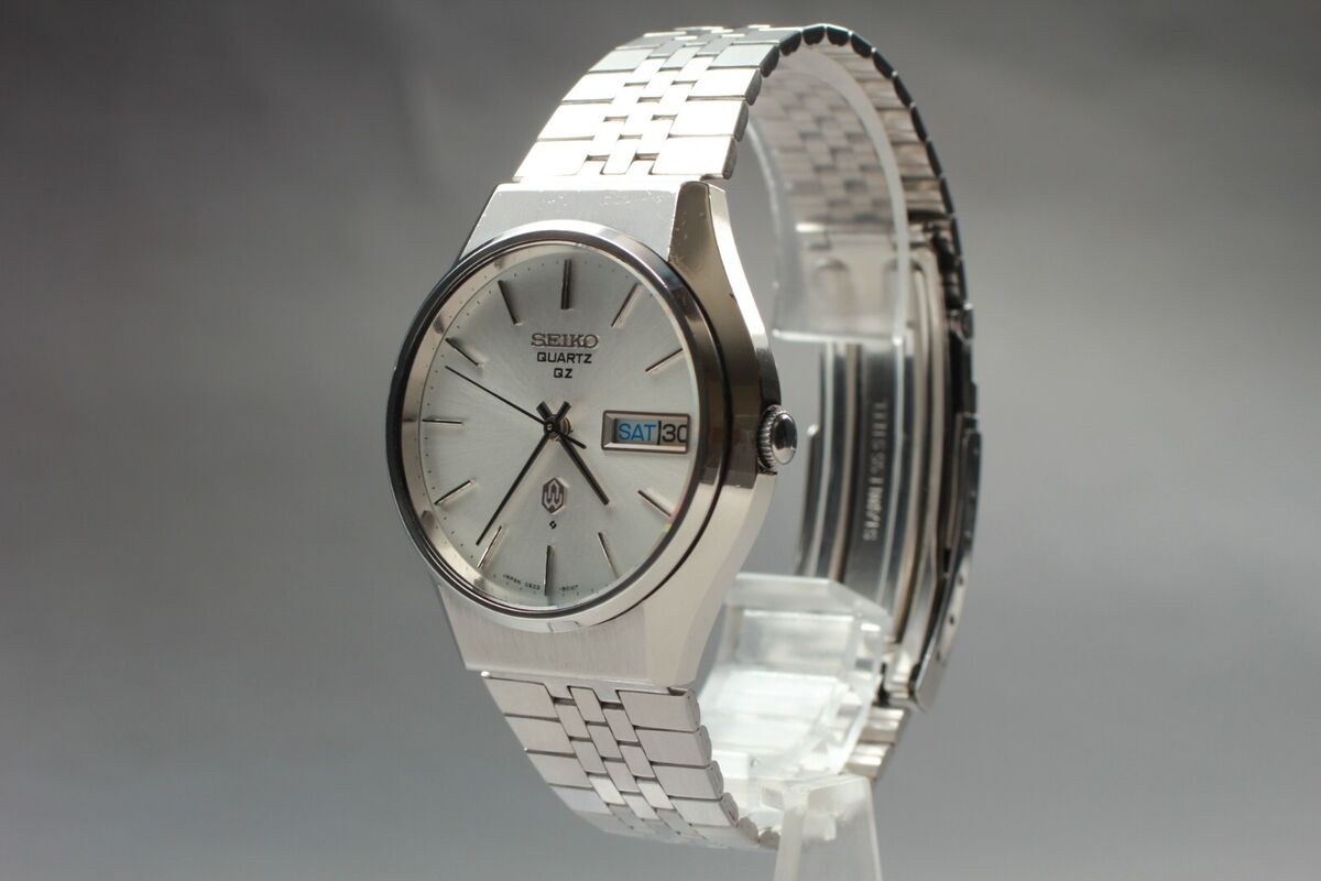 NEAR MINT* VINTAGE SEIKO QZ 0923-8010-G Day Date Quartz NEAR MINT* VINTAGE SEIKO QZ 0923-8010-G Day Date Quartz