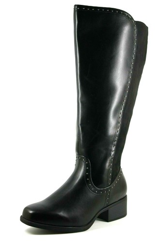 evans knee high boots