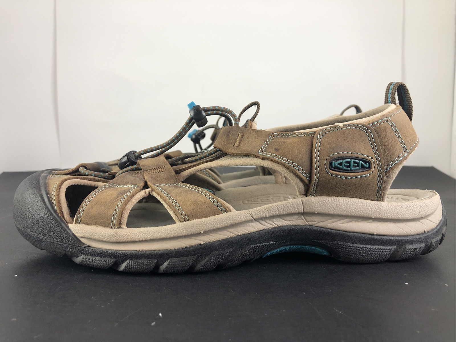 Keen Venice Sandals Womens Sz 9.5 Dark Earth Caribbean Sea Water Hiking  1003993 | eBay