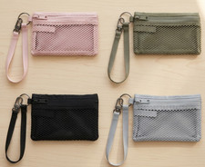 MUJI polyester card case 8 x 12 cm