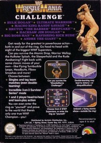 Nintendo NES Spiel - WWF Wrestlemania Challenge PAL-B Modul