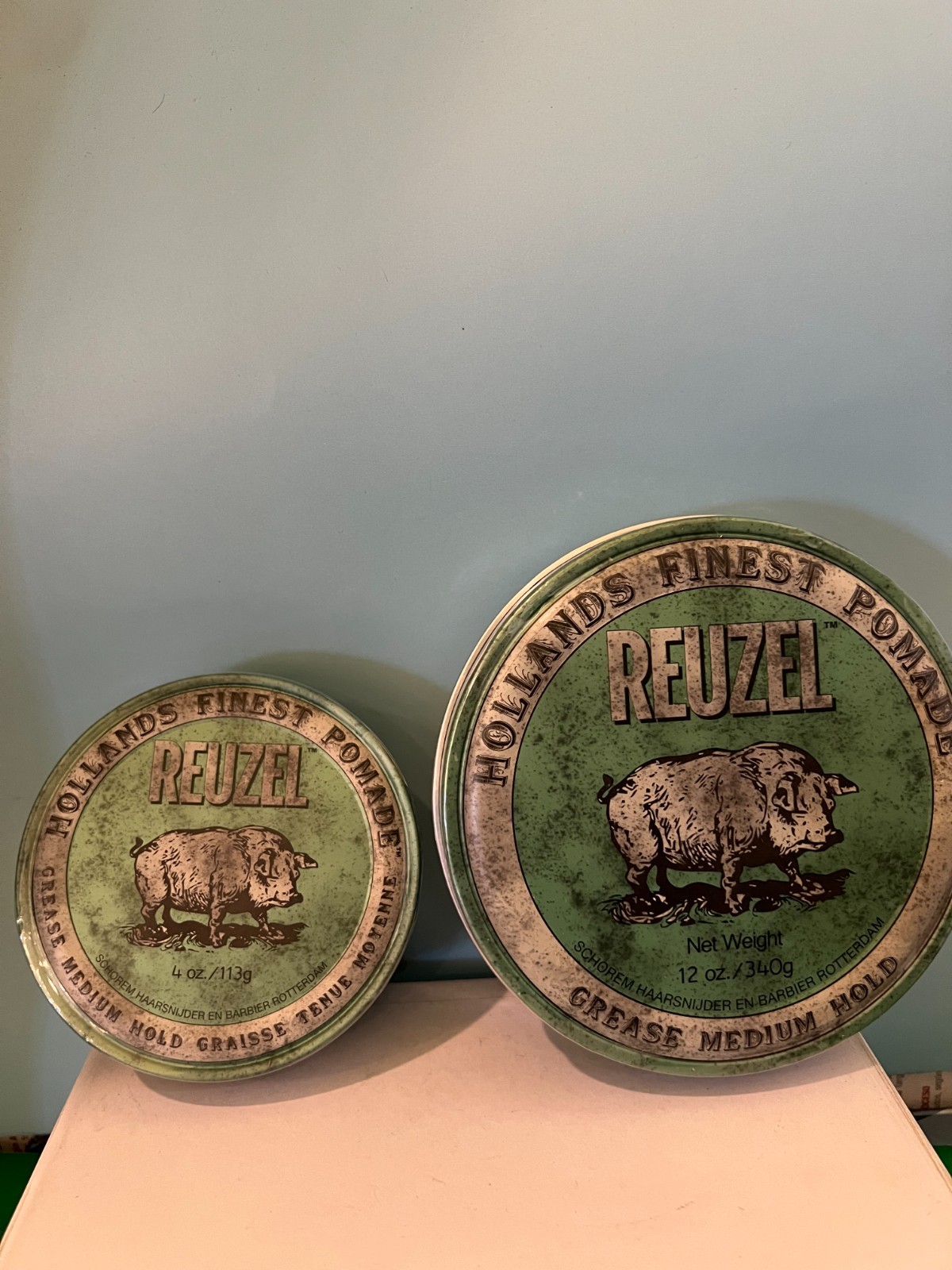Reuzel Grease Medium Hold Pomade (Select Size) Sealed &  Authentic