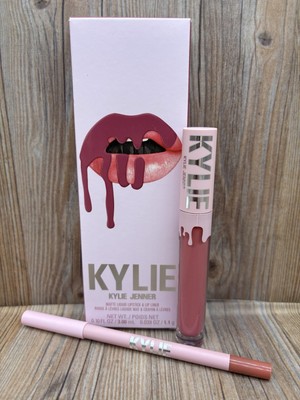 Kylie Jenner Lip Kit Matte Liquid Lipstick & Lip Liner 302 Snow Way Bae BNIB