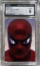 2020 SPIDER-MAN PANINI MARVEL 80 ANNI CGC 6 CARD # C6/50