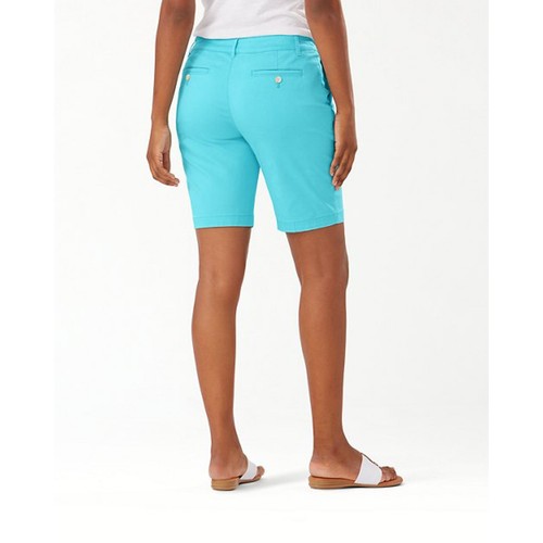 Tommy Bahama Women's Boracay 10-Inch Bermuda Shorts, Blue Radiance, 4 - Picture 2 of 2