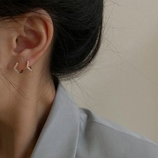 Geeignete Jahreszeit for alle Jahreszeiten High -End -Elegante Ohrringe Kupfer