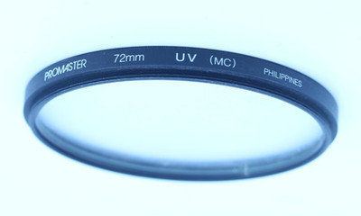 PROMASTER 72mm UV Filter.  Excellent Condition.  May need cleaning