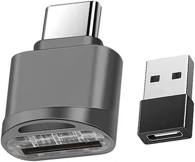 Micro SD Kartenleser USB C Type C Adapter OTG Kartenlesegerät Speicher Handy