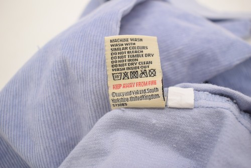 Lucy and Yak Organic Corduroy Dungarees Lilac Purple Size UK 8R - Picture 6 of 6