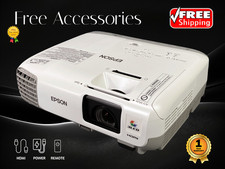 Epson PowerLite 98 - 3LCD Projector 3000 Lumens Lamp Life Up to 10,000 Hours