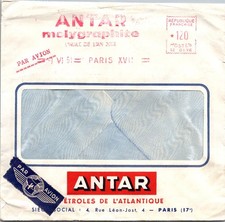 BH GOLDPATH: France cover 1961 airmail meter mark BH010_P27