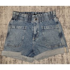 GAP Denim Shorts Girls Relaxed Short Size 12 Cuffed