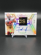 2025 Panini Flawless Frank Gore Signature Gloves Auto #/25 49ers ADIDAS LOGO