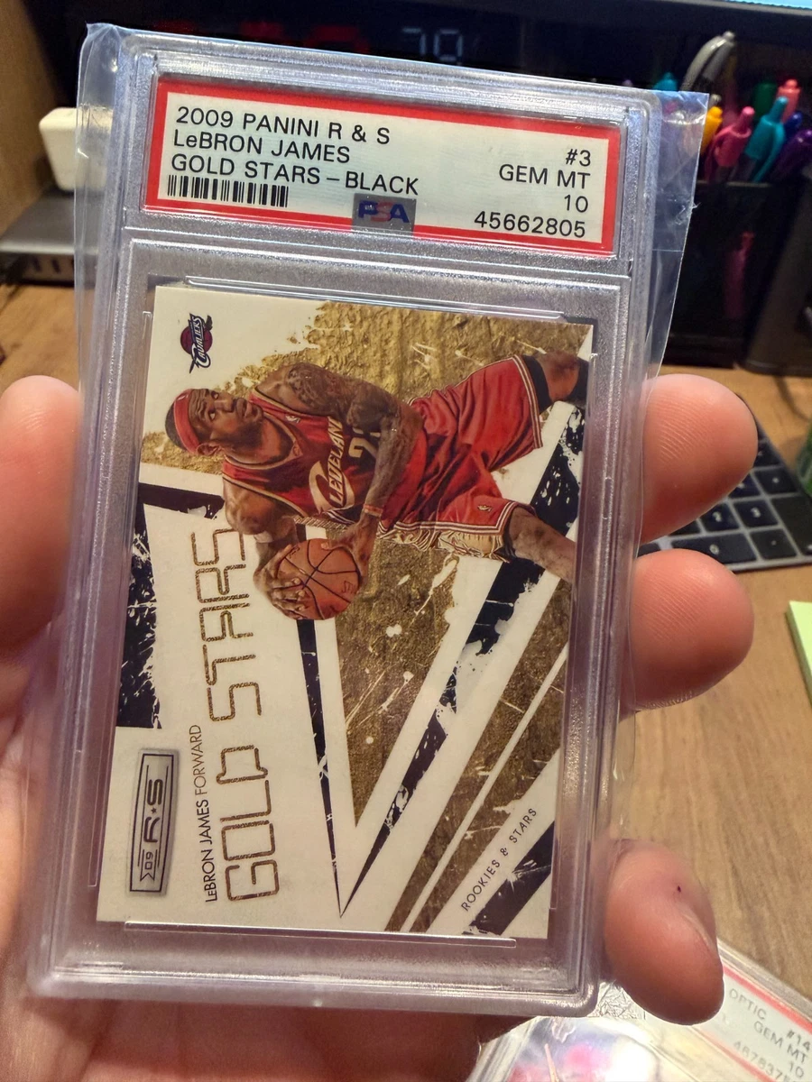 Panini LeBron James 10 Graded Basketball Sports Trading Cards