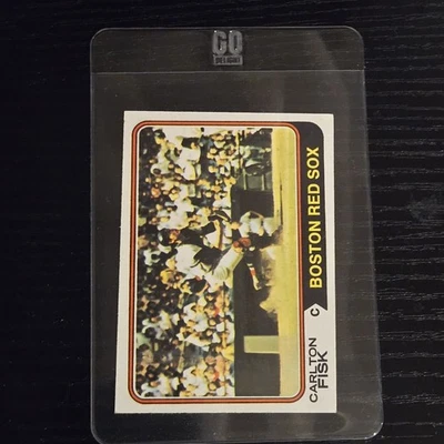 1974 Topps - Carlton Fisk #105 - Image 1 of 3