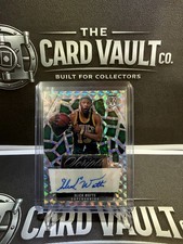2024-25 Panini Mosaic Slick Watts MS-SLK Auto Silver Mosaic
