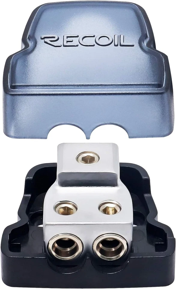 Marine-Grade 2 Way Power Distribution Block - Connect Multiple Amplifiers Easily - Image 3 of 4