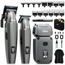 Hair Clippers and Trimmers Set for Men Professional, Electric 25 Piece Set