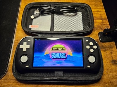 Powkiddy RGB10 MAX 2 Retro Handheld w/ Case & 64GB Micro SD Card